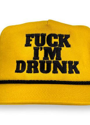 F IM DRUNK HAT Custom Embroidered