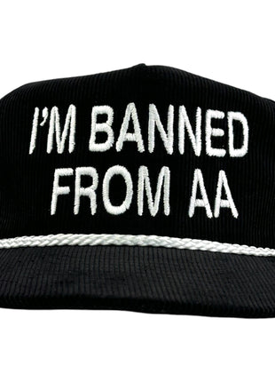 IM BANNED FROM AA HAT