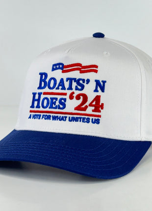 BOATS N HOES 24 HAT Custom Embroidered￼