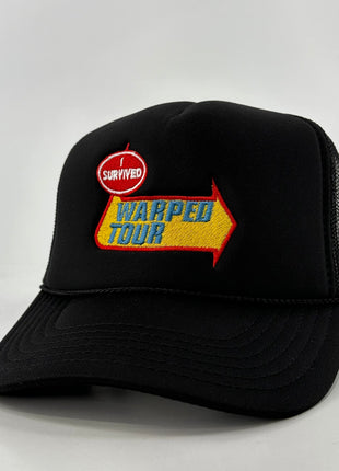 I SURVIVED WARPED TOUR Hat Custom Embroidered