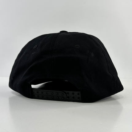 SHOULD’VE BEEN A COWBOY Black SNAPBACK Rope Cap Hat Custom Embroidered