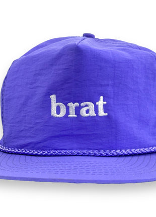Brat Hat Custom Embroidery