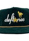 GREEN Corduroy SnapBack