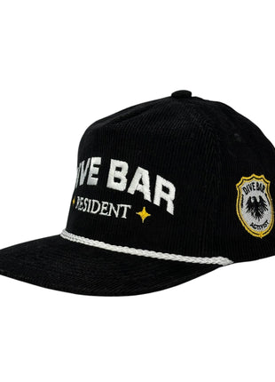 DIVE BAR RESIDENT HAT Custom Embroidered