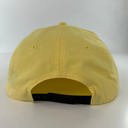 Sitting Pintail Duck on a yellow rope Snapback Hat Cap Collab Justin Stagner Custom Embroidery