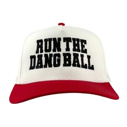 RUN THE DANG BALL SNAPBACK CAP HAT Custom Embroidery