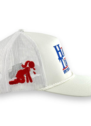 Hawk Tuah 24 Hat Five Panel Custom Embroidered