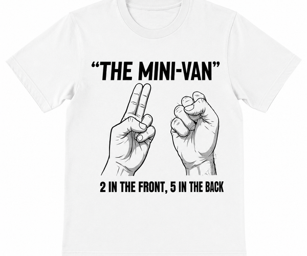 The Mini Van T-Shirt – Old School Hats