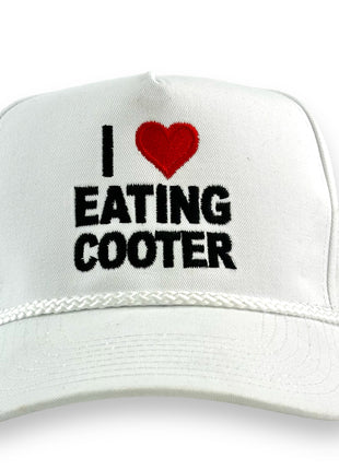 I LOVE EATING COOTER HAT Custom Embroidered ￼