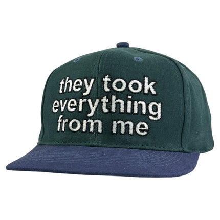 THEY TOOK EVERYTHING FROM ME CUSTOM EMBROIDERY