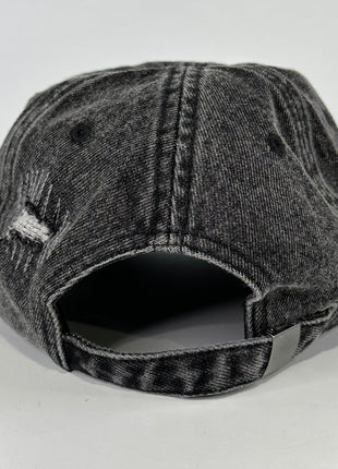 Golf Bears GD Distressed Stonewash Strapback 6 Panel Dad Hat Cap ￼Custom Embroidered