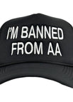 Black Mesh Trucker