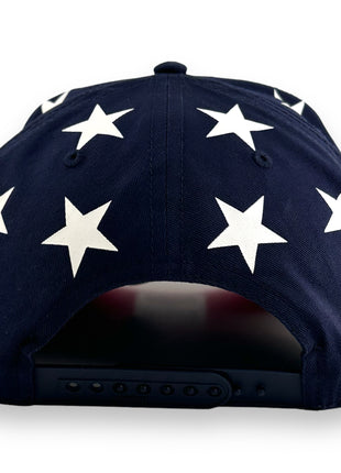 HERE FOR THE WEINERS Red White and Blue American Flag Hat Custom Embroidered￼