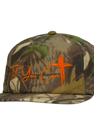 Til you can’t embroidered SnapBack hat