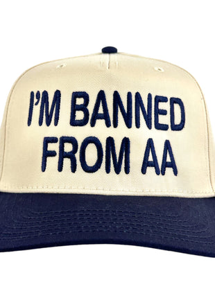 IM BANNED FROM AA HAT