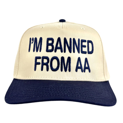 IM BANNED FROM AA HAT