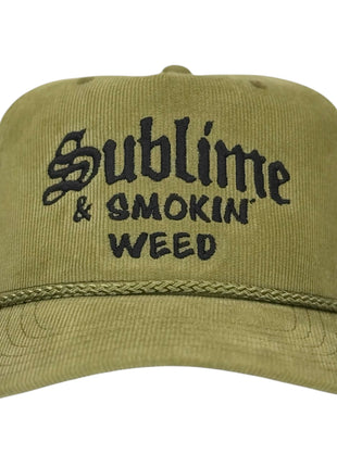 Sublime and Smokin Hat Custom Embroidery