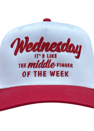 Wednesday Hat Custom Embroidered
