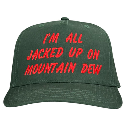 IM ALL JACKED UP ON HAT Custom Embroidery