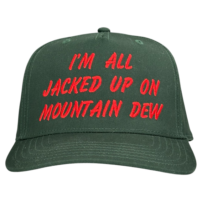 IM ALL JACKED UP ON HAT Custom Embroidery