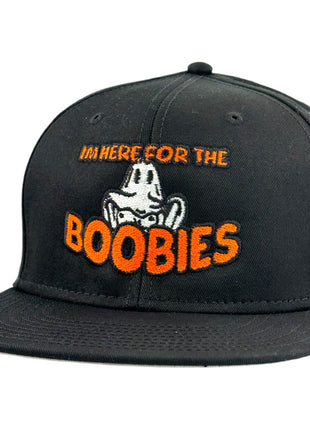 IM HERE FOR THE BOOBIES HAT