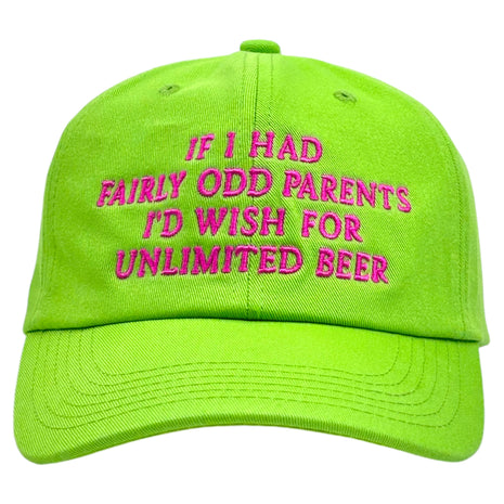 If I Had Fairly Odd Parents Embroidered Hat
