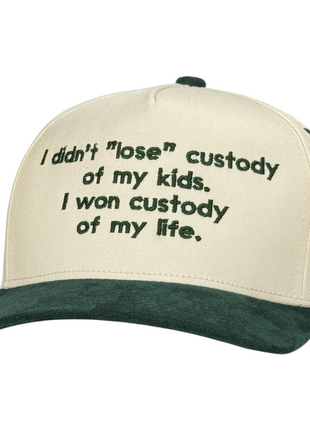 I didn’t lose custody embroidered SnapBack hat cap