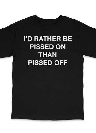 I'd Rather Be On Custom Printed T-Shirt
