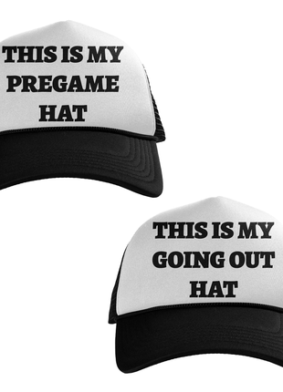 Pregame & Going out Bundle Custom Printed Hat