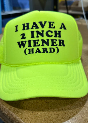 I HAVE A 2 INCH Hat Custom Printed