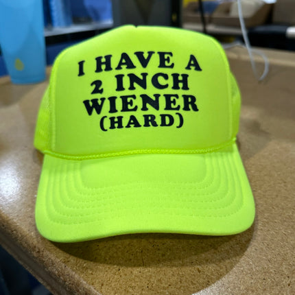 I HAVE A 2 INCH Hat Custom Printed