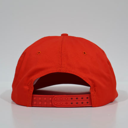 Santa’s Silliest Goose Custom Embroidered Red Rope SnapBack Hat