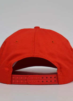Santa’s Silliest Goose Custom Embroidered Red Rope SnapBack Hat
