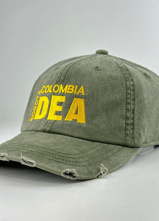 BOGOTA COLOMBIA DEA HAT Custom Embroidered Strapback