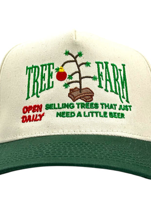 Tree Farm Embroidery Hat