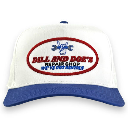 DILL AND DOES REPAIR SHOP HAT CUSTOM EMBROIDERY