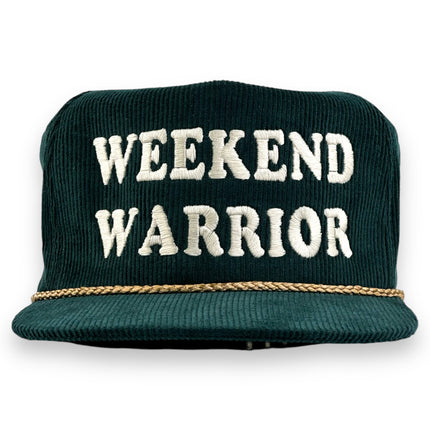 WEEKEND WARRIOR HAT CUSTOM EMBROIDERY
