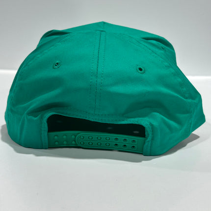 Let me get a pack of Newports and 15 on pump 3 on a green SnapBack hat cap custom embroidery