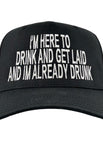 Black BASEBALL SNAPBACK