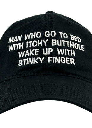 MAN WHO GO TO BED Custom Embroidered