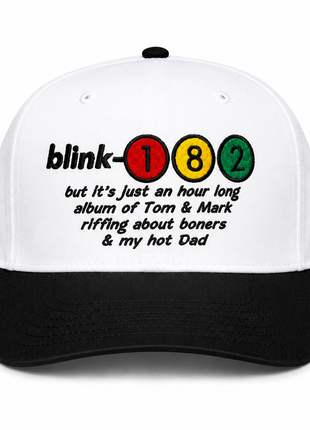 Blink Riffing Custom Embroidered Hat