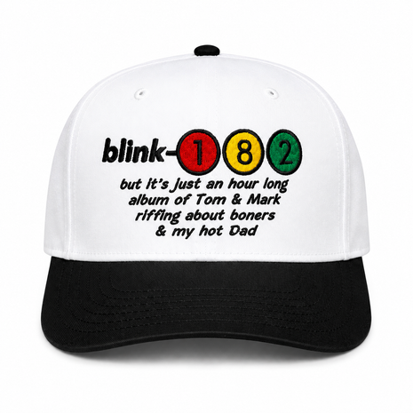 Blink Riffing Custom Embroidered Hat