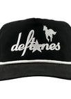 Black / Black White Rope SNAPBACK
