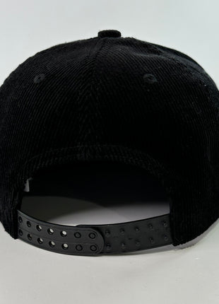 I ONLY SLEEP WITH THE BEST Funny Hat White Rope Black ￼ Corduroy ￼ SnapBack Cap Mid Crown Golf Grandpa Custom Embroidered