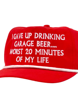 I GAVE UP DRINKING GARAGE BEER