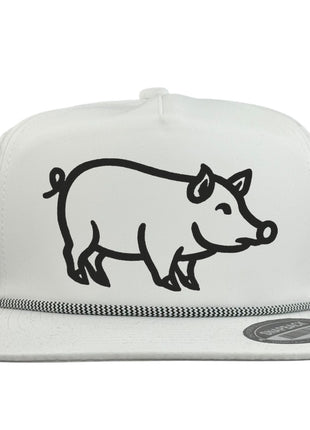Pig Tucker SnapBack Custom Embroidered￼ ￼
