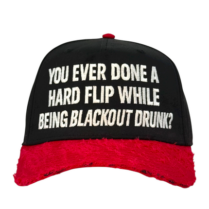 You Ever Done A Hardflip Hat Custom Embroidered Cuttheactivist Official Merch