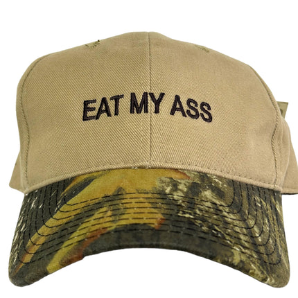 Eat My A Funny Dad Hats Custom Embroidery