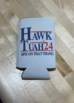 Hawk Tuah Spit on that thang 24 Can Koozie custom print