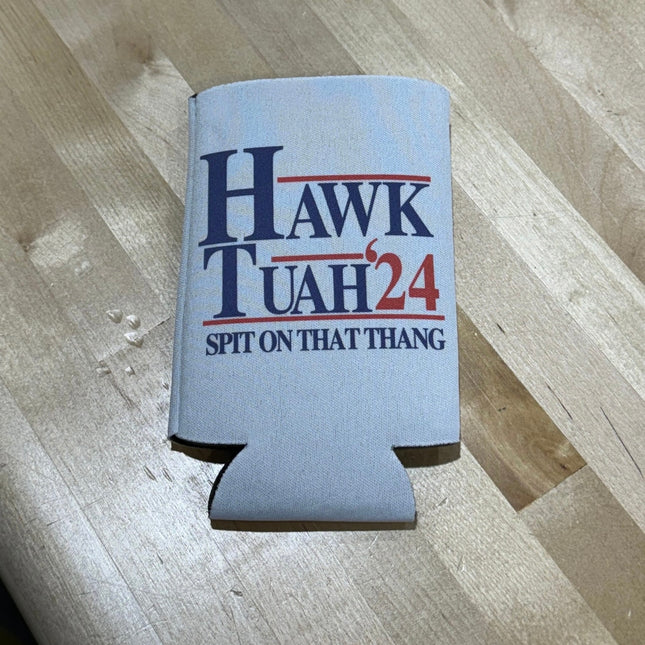 Hawk Tuah Spit on that thang 24 Can Koozie custom print
